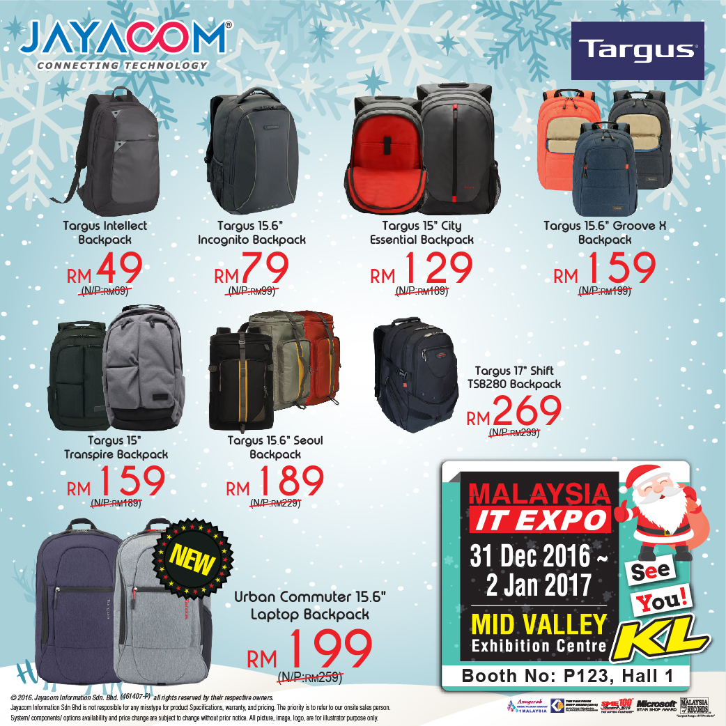 targus bag malaysia